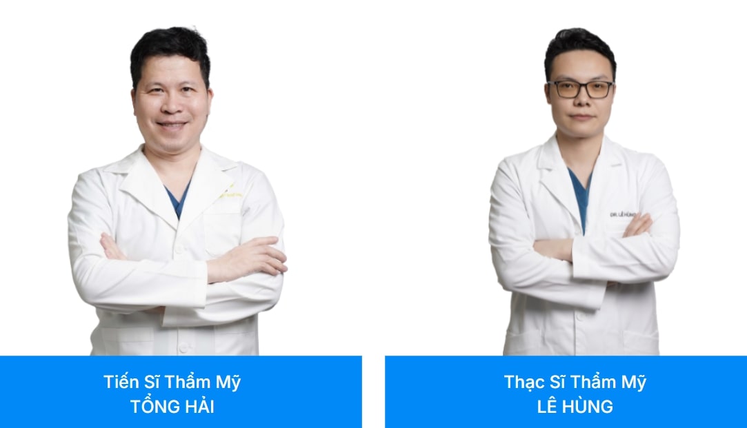 Chân dung 2 vị bác sĩ tài hoa tại Thẩm mỹ Như Hoa